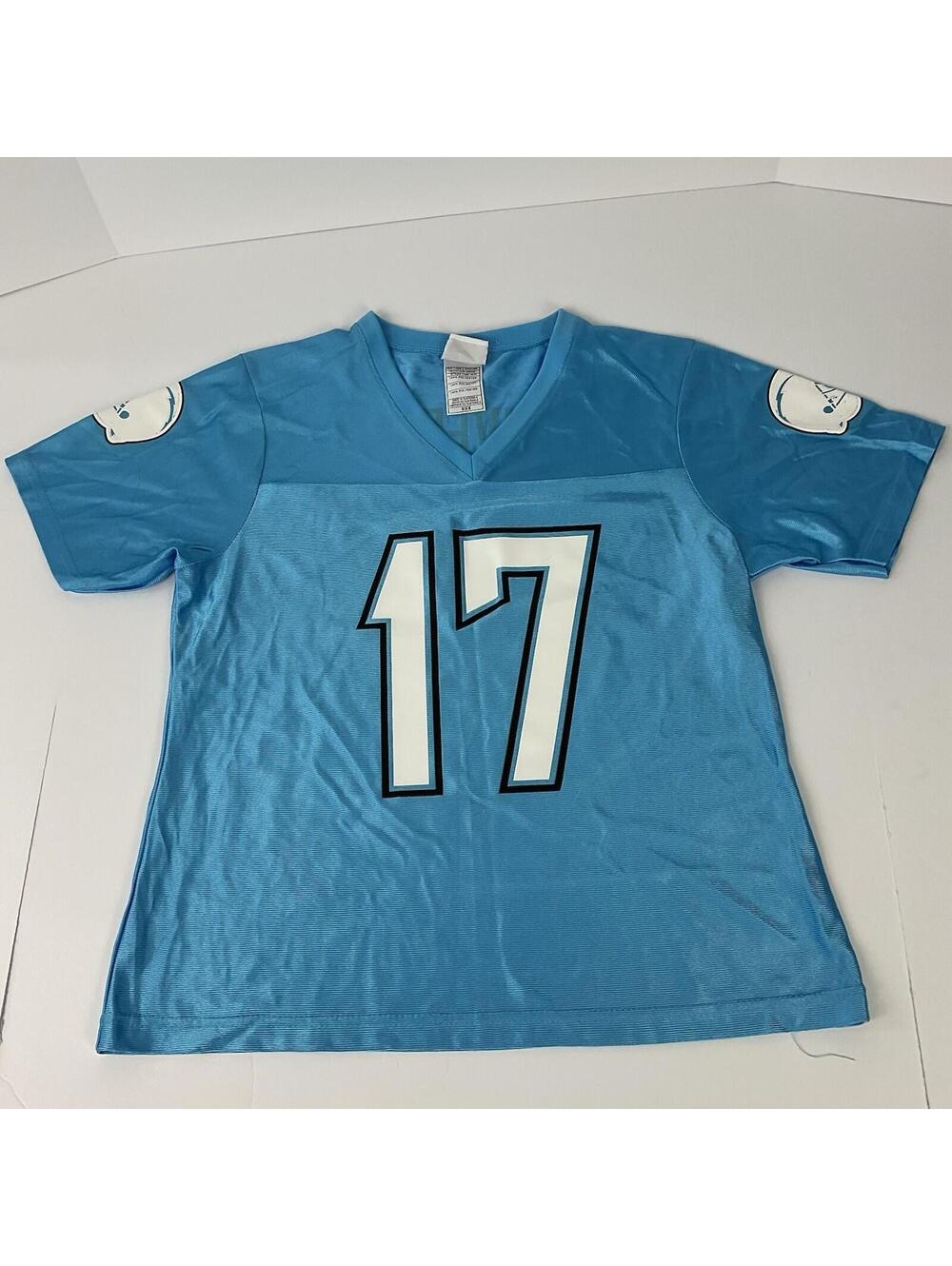 NFL Chargers Rivers Powder Blue Women’s Football Jersey Size Medium